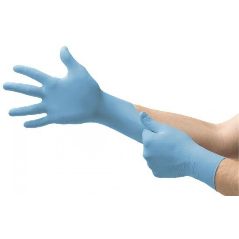 Ansell Disposable nitrile gloves Ansell TouchNTuff® 92-670, 100 pcs, 0,13mm thick, size XL (9.5-10) blue