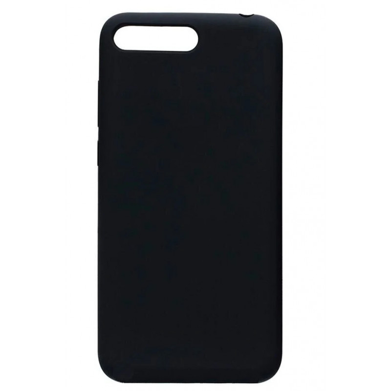 Huawei Y6 2018 Silicone Case Black