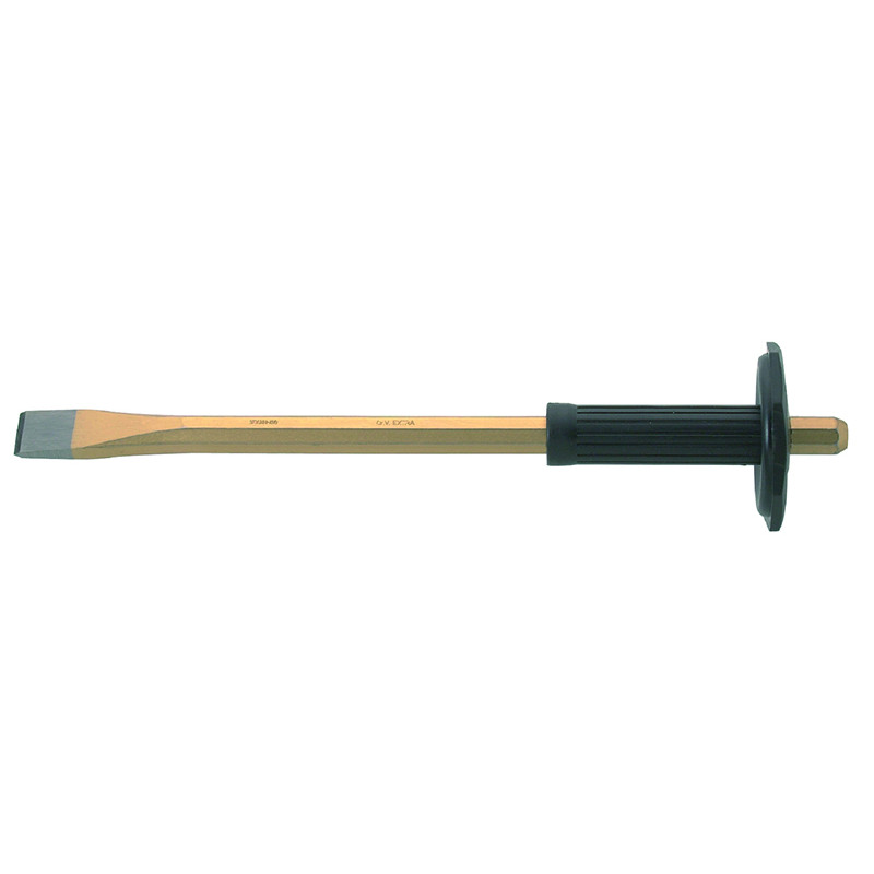 Bahco Mason´s chisel with plastic hand protection 26x300mm