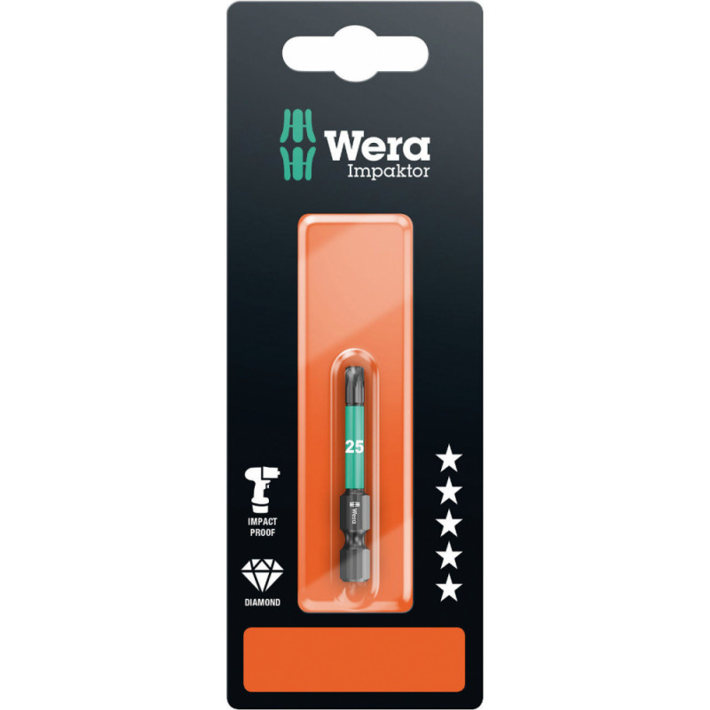 Wera Impaktor uzgalis, TORX T20 x 50mm, 867/4, blisterī