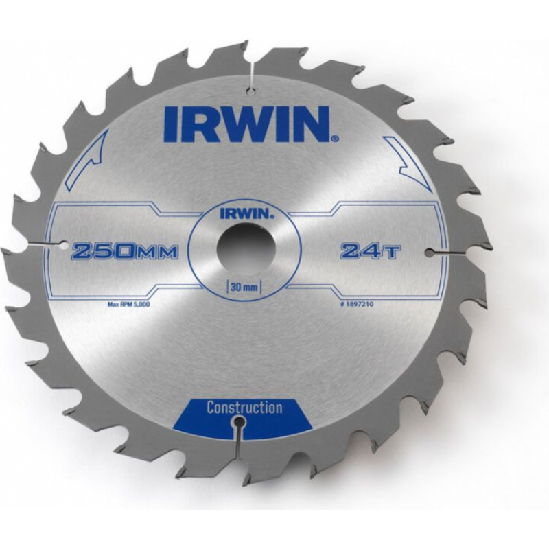 Irwin Ripzāģis 250x30x24T 3mm ATB