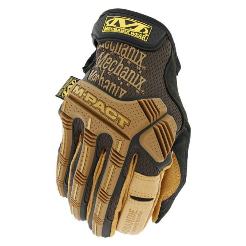 Mechanix Wear Cimdi Mechanix Durahide™ M-Pact 75 melni/brūni S