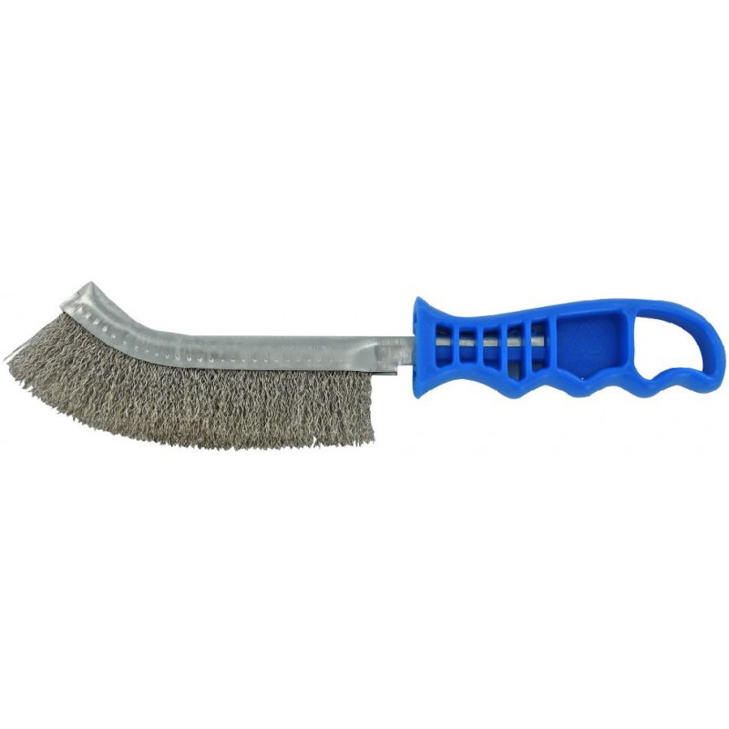 Tivoly Stainless steel wire brush with plastic handle, Ø0.3mm