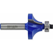 Tivoly Quarter round cutter with ball bearing, 44x15 mm, 8mm shank