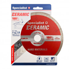 Specialist+ dimanta griešanas disks CERAMIC, 180x25,4 / 8x1,6 mm