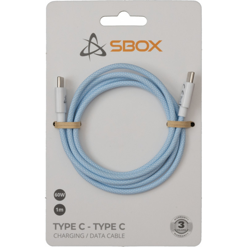 Sbox Type C - Type C M/M 1m blue TYPEC-1-BL