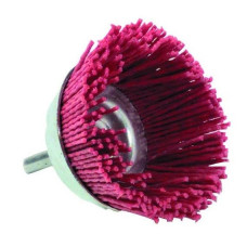 Tivoly Nylon cup brush for drill, Ø65mm, 1/4