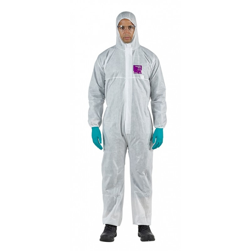 Ansell Disposable coverall Type 5/6 Ansell Alphatec 1500, white, size XXL