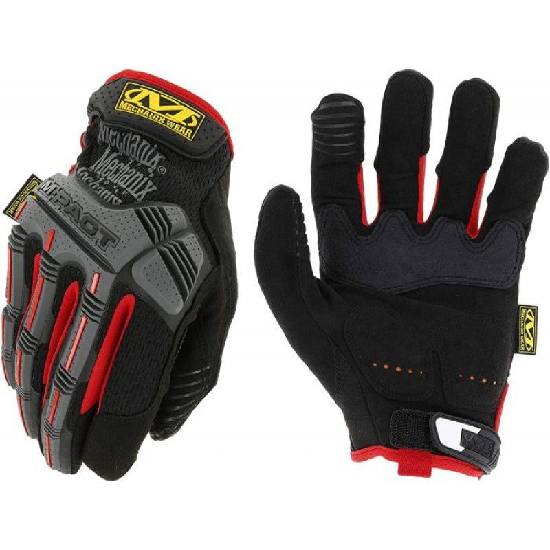 Mechanix Wear Cimdi M-PACT 52 melni/sarkani XXL