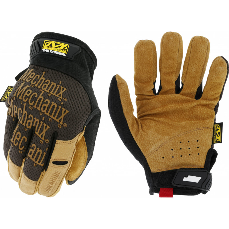 Mechanix Wear Cimdi Mechanix Durahide™ Original® Āda, melni/brūni, izmērs XXL