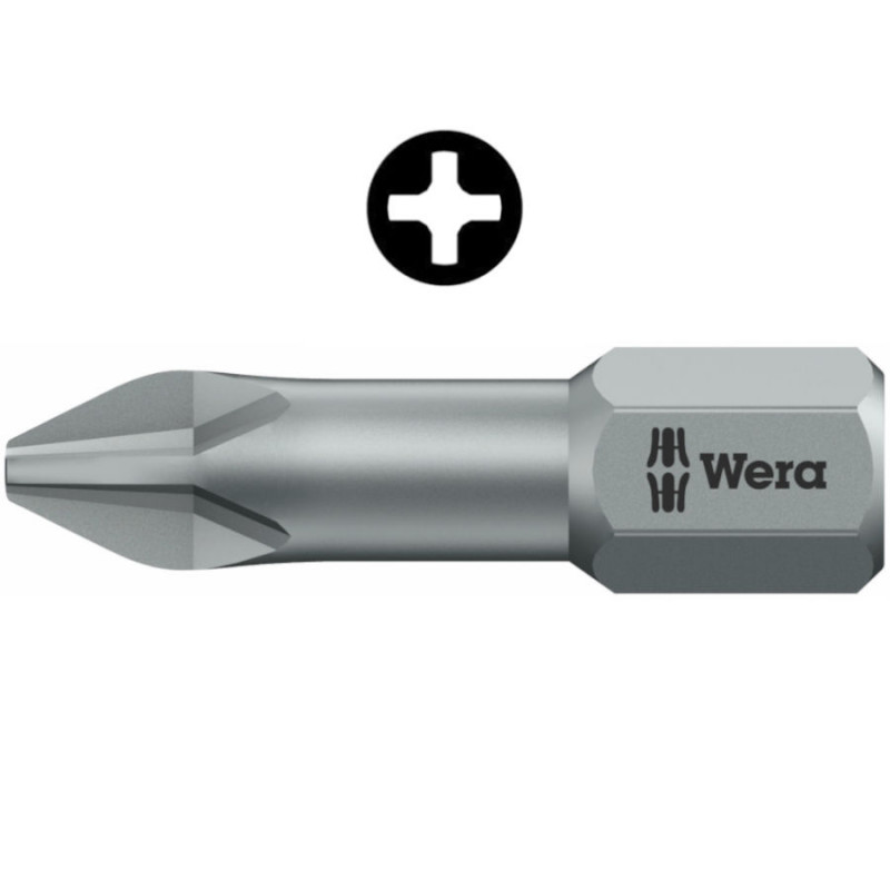 Wera Torsion bit PH1 x 25mm, 851/1 TZ