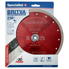 Specialist+ dimanta griešanas disks BRITVA, 230x2x22 mm