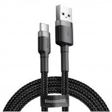 Baseus Kabelis ar spraudni USB2.0 A - USB C 2.0 m QC3.0, BASEUS