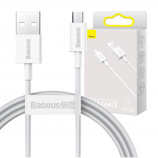 Baseus Superior Series Cable USB to micro USB, 2A, 1m (white)