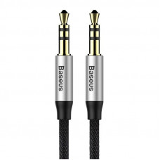 Baseus Audio AUX kabilis apzeltīts, saspraudnis no 3.5mm Jeck uz 3.5mm Jeck