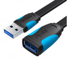 Vention Flat USB 3.0 extender Vention VAS-A13-B200 2m Black