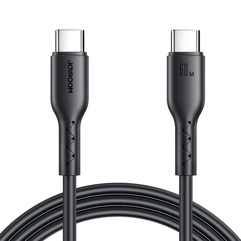 Joyroom Cable Flash Charge USB C to USB-C SA26-CC3 / 60W /1m (black)