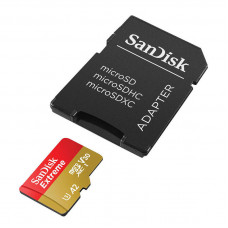 Sandisk  Memory card SANDISK EXTREME microSDXC 128 GB 190/90 MB/s UHS-I U3 (SDSQXAA-128G-GN6MA)