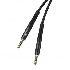 XO Audio Cable XO mini jack 3,5mm AUX, 2m (Black)