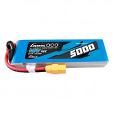 Gens Ace G-Tech 5000mAh 11.1V 45C 3S1P lipo battery with XT90 Plug