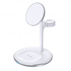 Choetech Wireless charger Choetech with stand 2in1 (white)