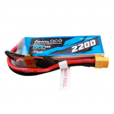 Gens Ace G-Tech 2200mAh 11.1V 45C 3S1P Battery with XT60 Plug