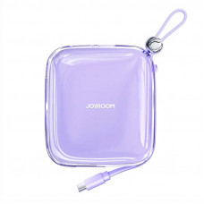 Joyroom Powerbank Joyroom JR-L002 Jelly 10000mAh, USB C, 22.5W (Purple), 10 + 4 pcs FOR FREE