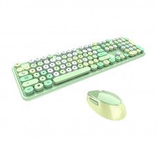 Mofii Wireless keyboard + mouse set MOFII Sweet 2.4G (green)