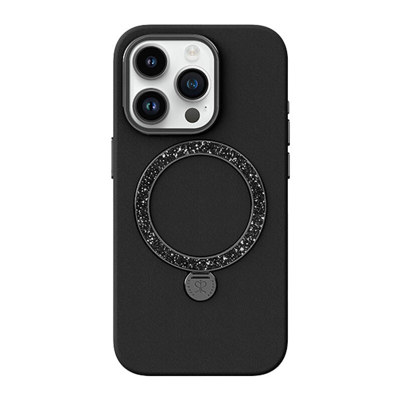 Joyroom Phone case Joyroom Dancing Circle PN-15L2 Iphone 15 Pro (black) without packaging