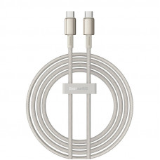 Baseus Cable USB-C do USB-C Baseus Tungsten Gold, 100W, 2m (złoty)