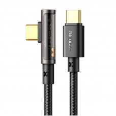 Mcdodo USB to USB-C Prism 90 degree cable Mcdodo CA-3401, 100W, 1.8m (black)