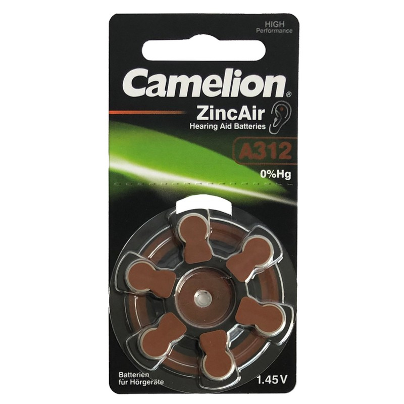 Camelion Mikro elements A312/DA312/ZL312 6 gab.