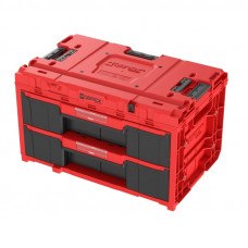 Qbrick ONE instrumentu kaste ar 2 atvilktnēm 2.0 RED