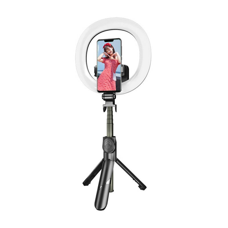 Puluz Selfie stick/ tripod Puluz with LED light ring