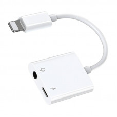 Joyroom Audio Adapter Lightning / 3.5 mm Joyroom S - Y105 (white)