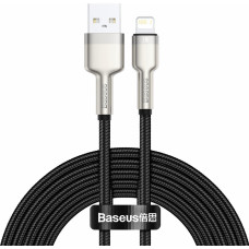 Baseus USB cable for Lightning Baseus Cafule, 2.4A, 2m (black)