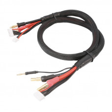 Gens Ace 2S/4S Charge Cable: 4mm & 5mm Bullet With 4.0mm Bullet Connector