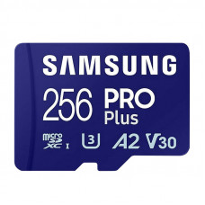 Samsung Memory card Samsung PRO Plus SDXC 256 GB U3 A2 V30 (MB-MD256SA/EU)