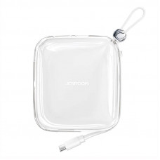 Joyroom Powerbank Joyroom JR-L002 Jelly 10000mAh, USB C, 22.5W (White), 10 + 4 pcs FOR FREE