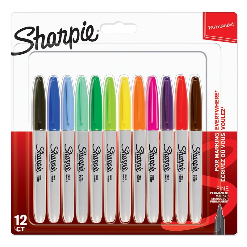 Sharpie marķieru komplekts 12 gab.