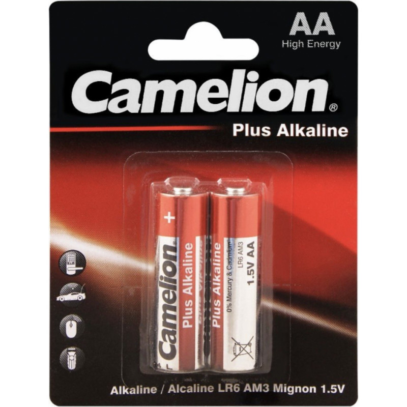 Camelion Elementi Alkaline LR06-BP2 AA 2 gab