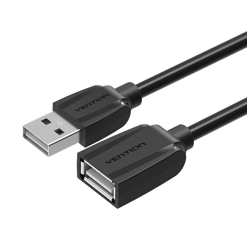 Vention Extension Cable USB 2.0 Vention VAS-A44-B150 1,5m Black