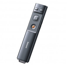 Baseus Orange Dot Multifunctionale remote control for presentation, with a laser pointer - gray