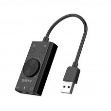 Orico  multifunction USB 2.0 External Sound Card, 10cm