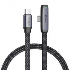 Mcdodo 90 degree cable USB-C to USB-C Mcdodo CA-3360, 65W, 1.2m (black)