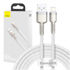 Baseus USB cable for Lightning Baseus Cafule, 2.4A, 2m (white)