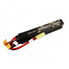 Gens Ace 25C 1500mAh 3S1P 11.1V Nunchuck 3X Airsoft Gun Lipo Battery with mini Tamiya Plug