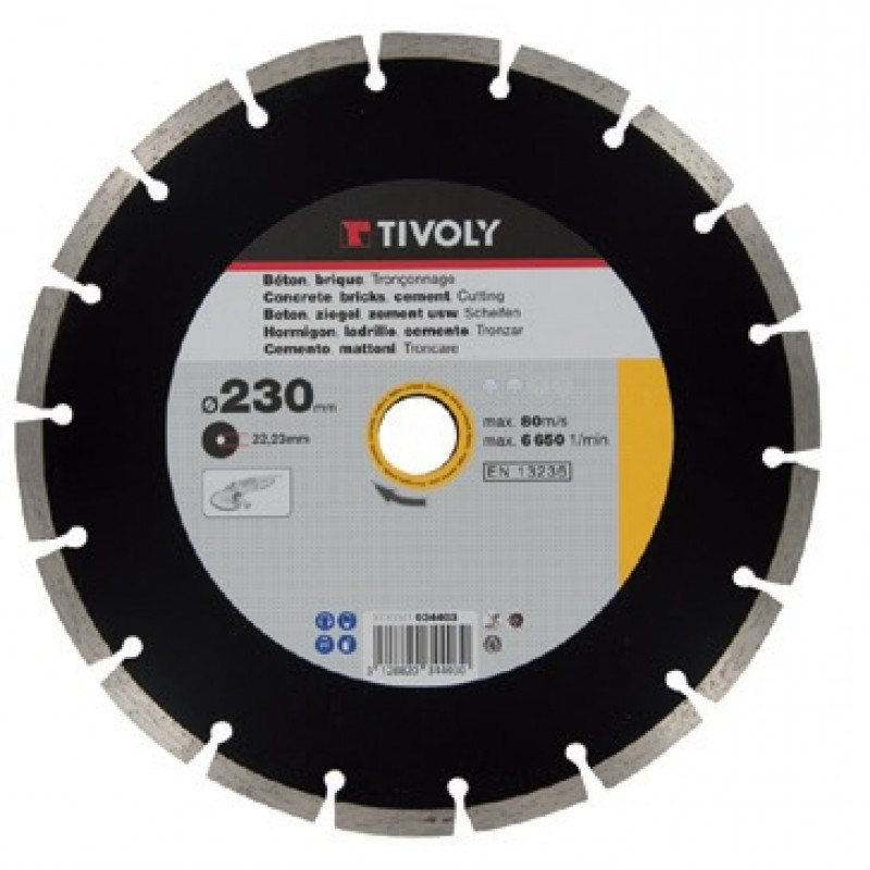 Tivoly Dimanta disks Tivoly segment 125x22,2mm