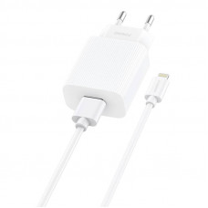 Foneng  Charger Foneng EU28 2.4A + USB-A to Lighning cable