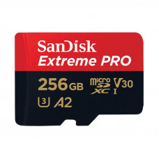 Sandisk  Memory card SANDISK EXTREME PRO microSDXC 256GB 200/140 MB/s UHS-I U3 (SDSQXCD-256G-GN6MA)